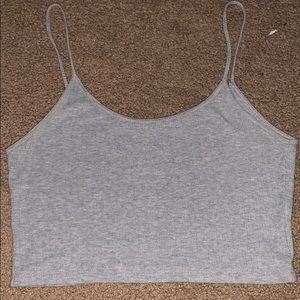 brandy gray tank top
